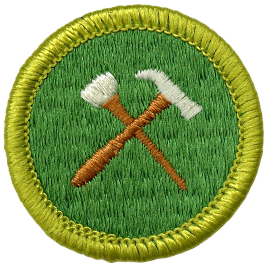 Home Repairs Merit Badge Emblem for Scouts