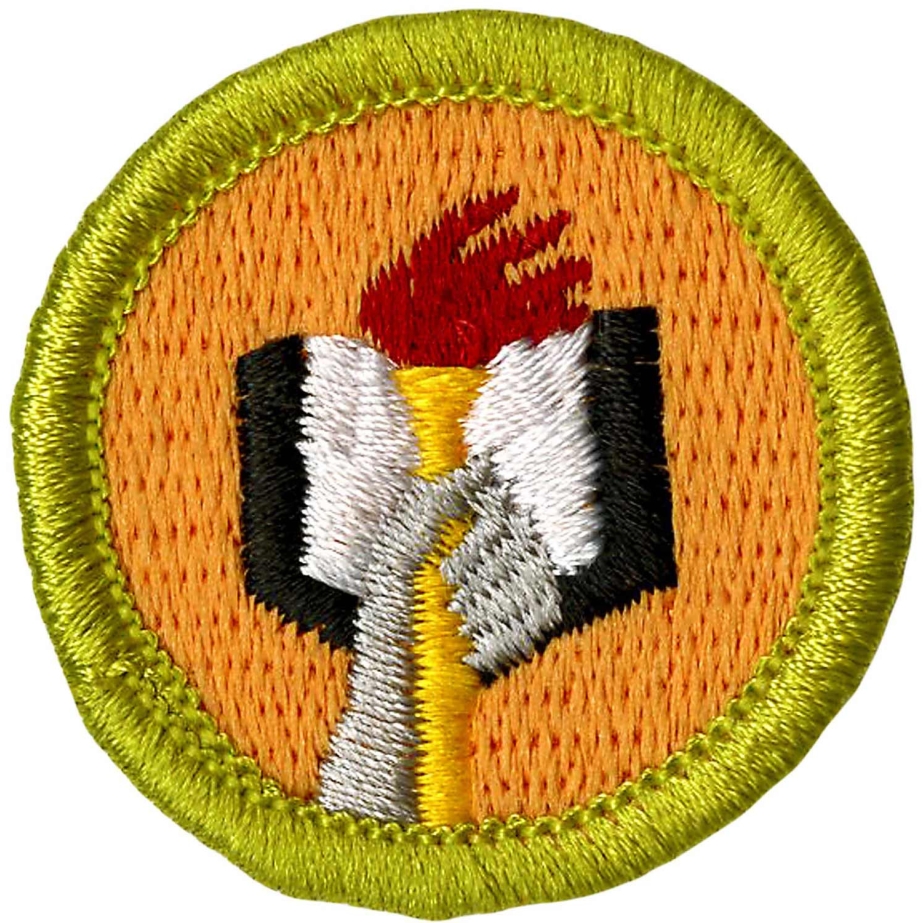 Scholarship Merit Badge Emblem