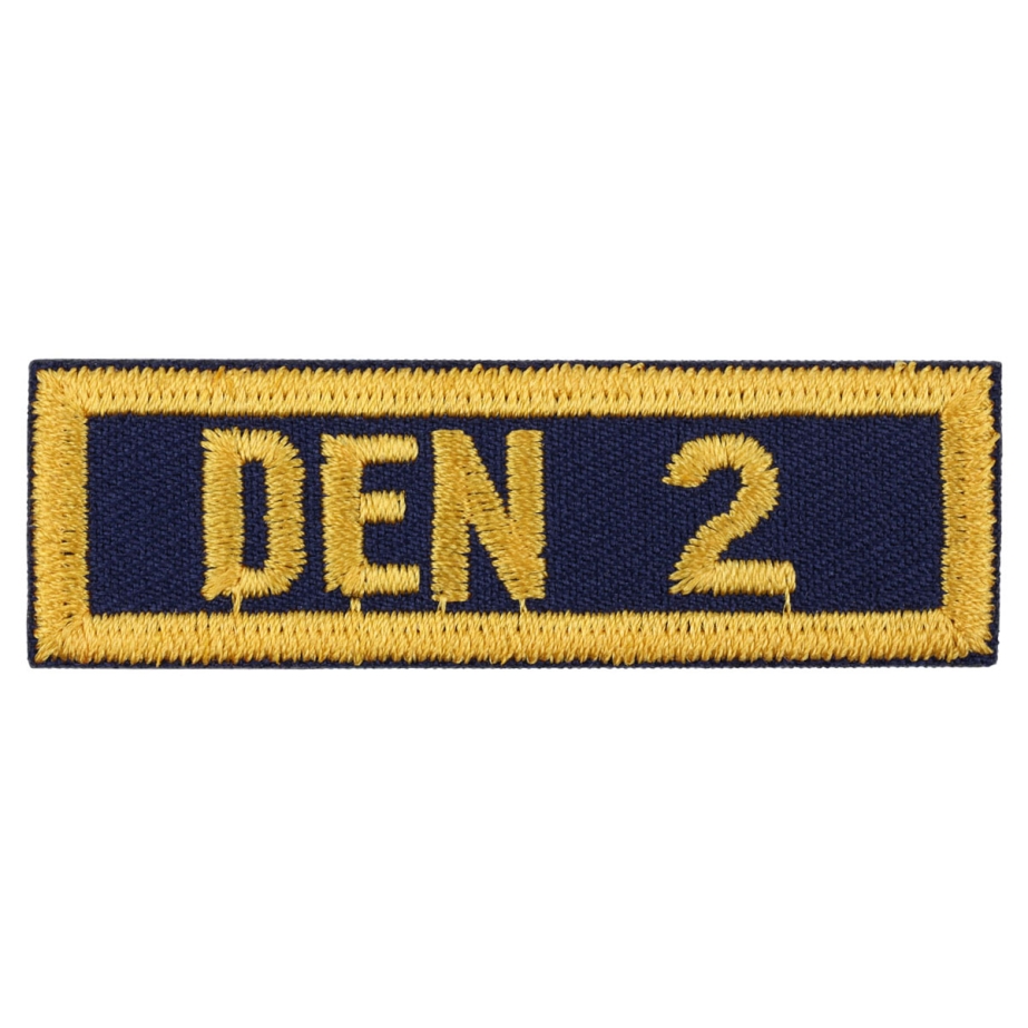 Cub Scout Den Numeral, Den 2