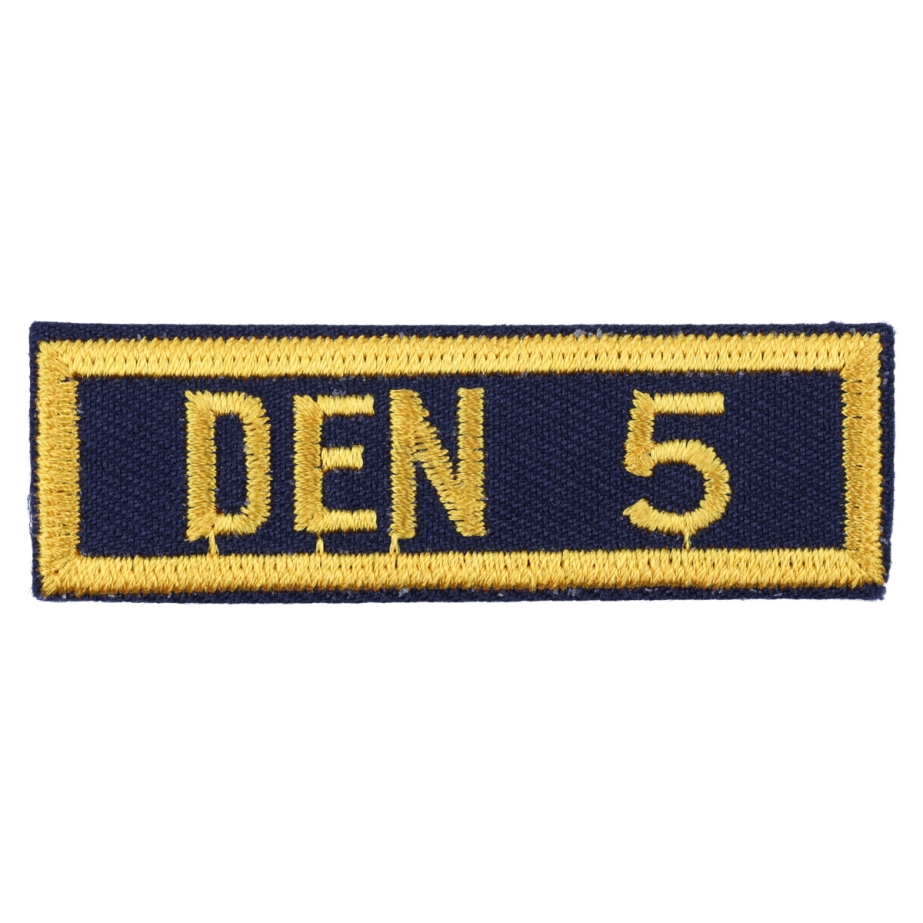 Cub Scout Den Numeral 5