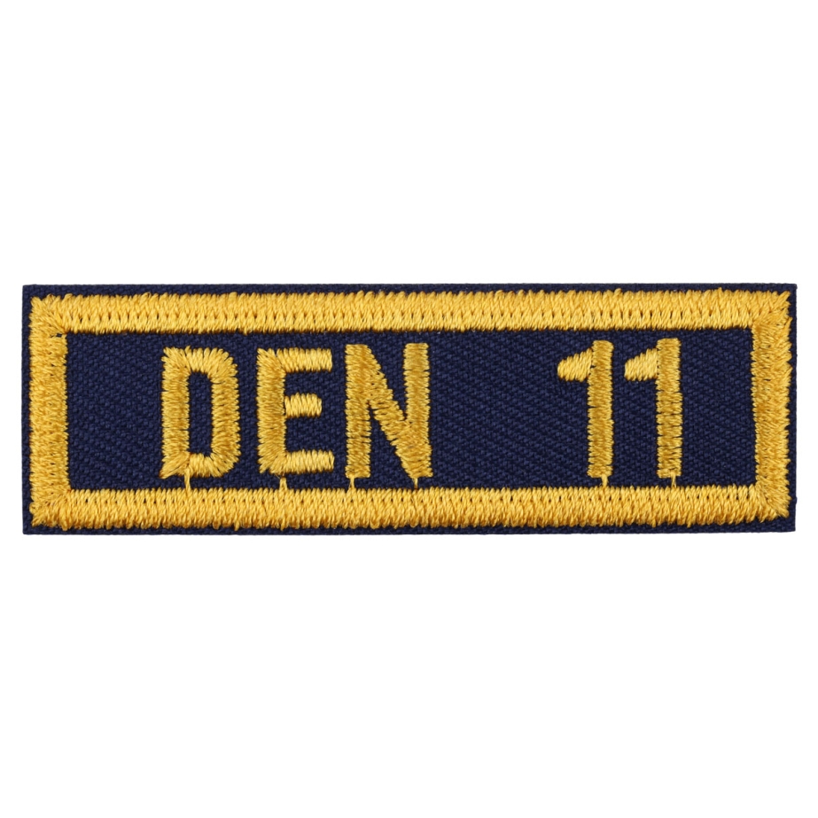 Cub Scout Den Numeral 11