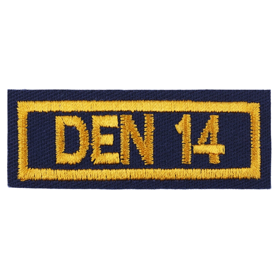Cub Scout Den Numeral 14