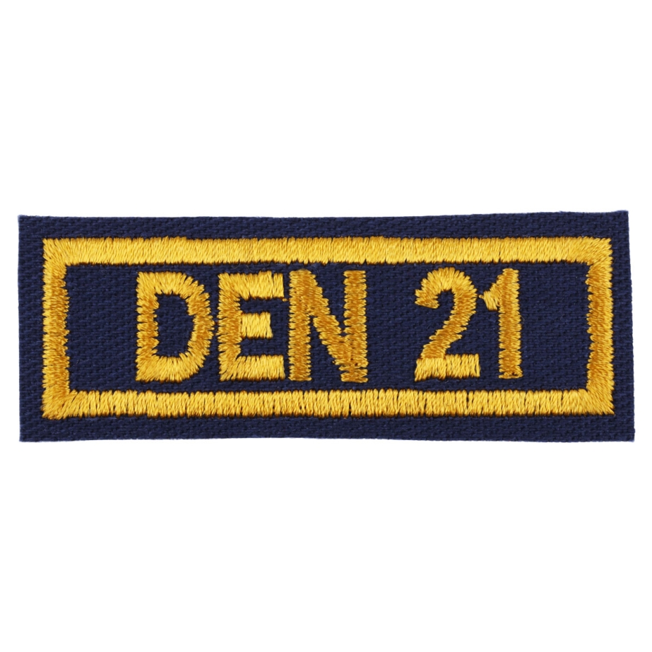 Cub Scout Den Numeral 21