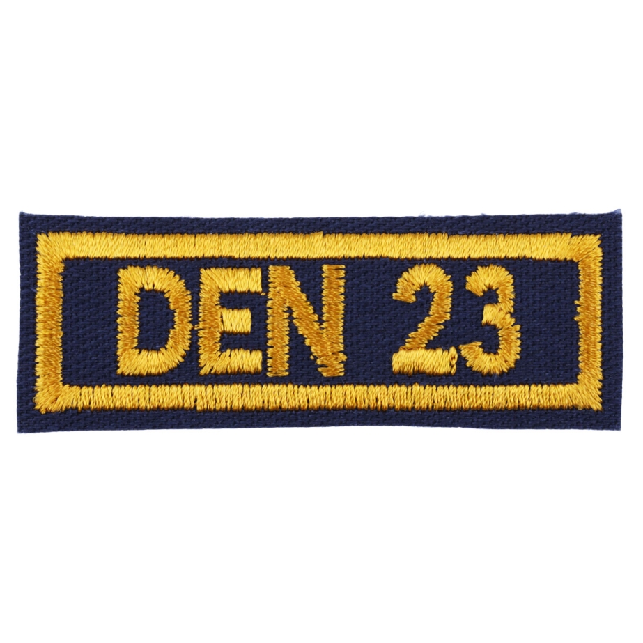 Cub Scout Den Numeral 23