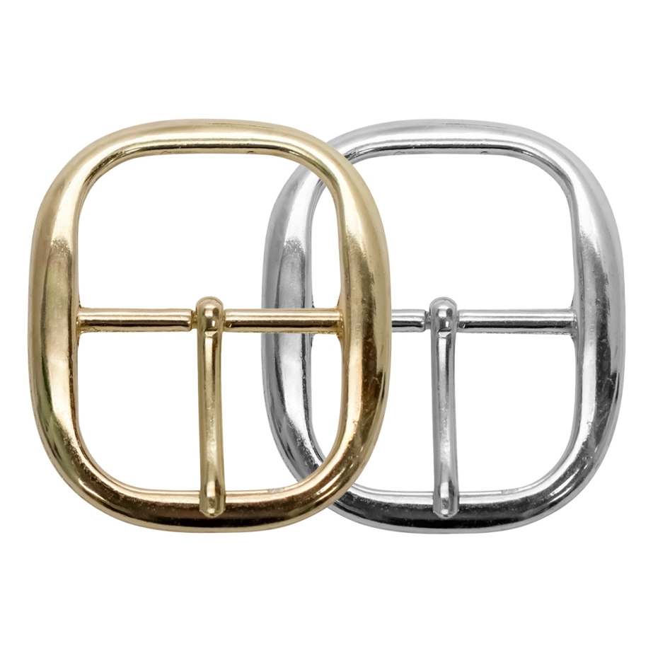 Craft Belt Buckles, Brass or Nickel, 1.5"