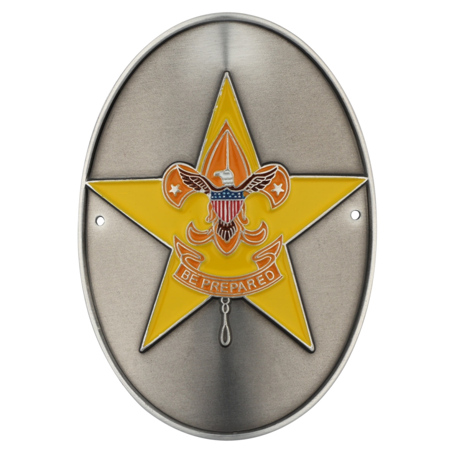 Star Rank Hiking Staff Shield