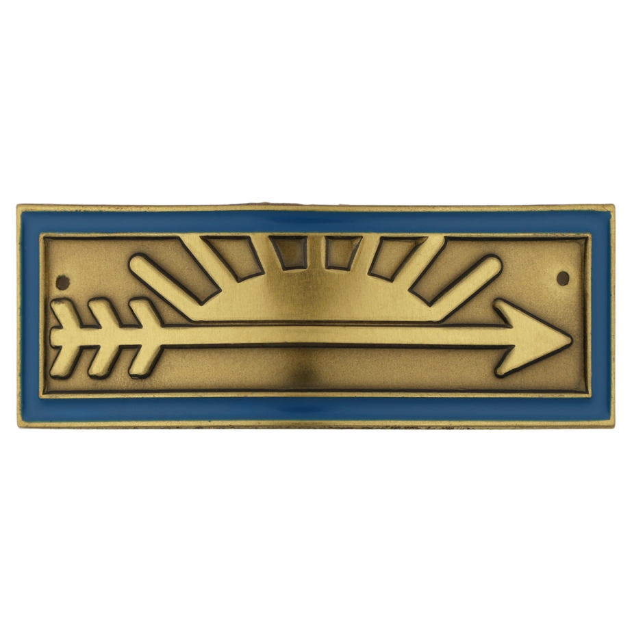 Arrow of Light Hiking Staff Shield