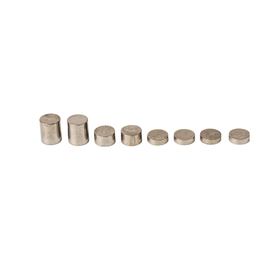 Pinewood Derby Incremental Tungsten Cylinder Weights