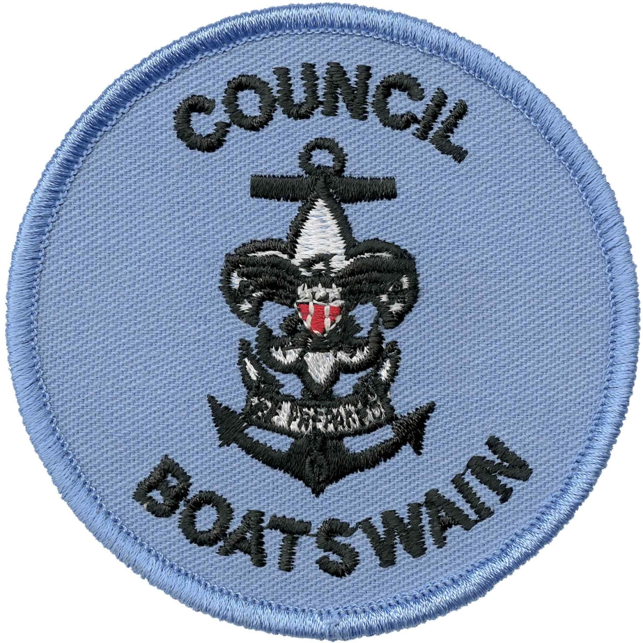 Sea Scout Emblem, Council Boatswain 