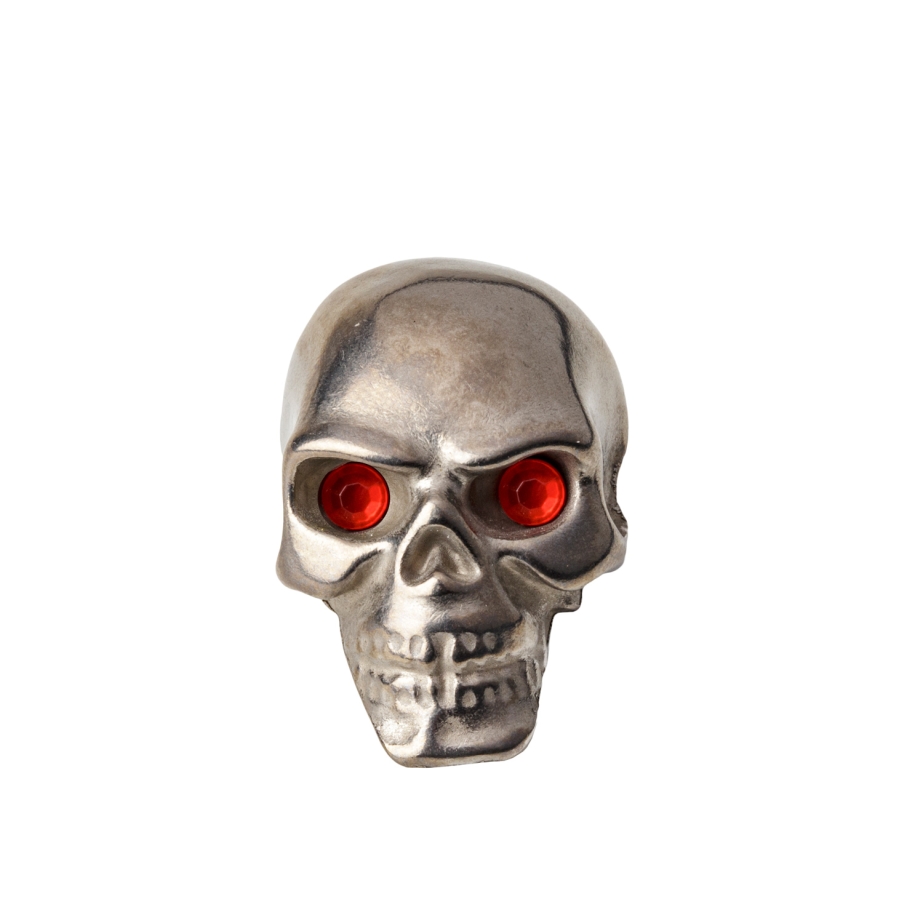 Pinewood Derby Skull Tungsten Weight - Skull Design featuring 2