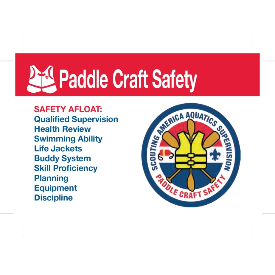 Aquatics Supervision Paddle Craft Safety