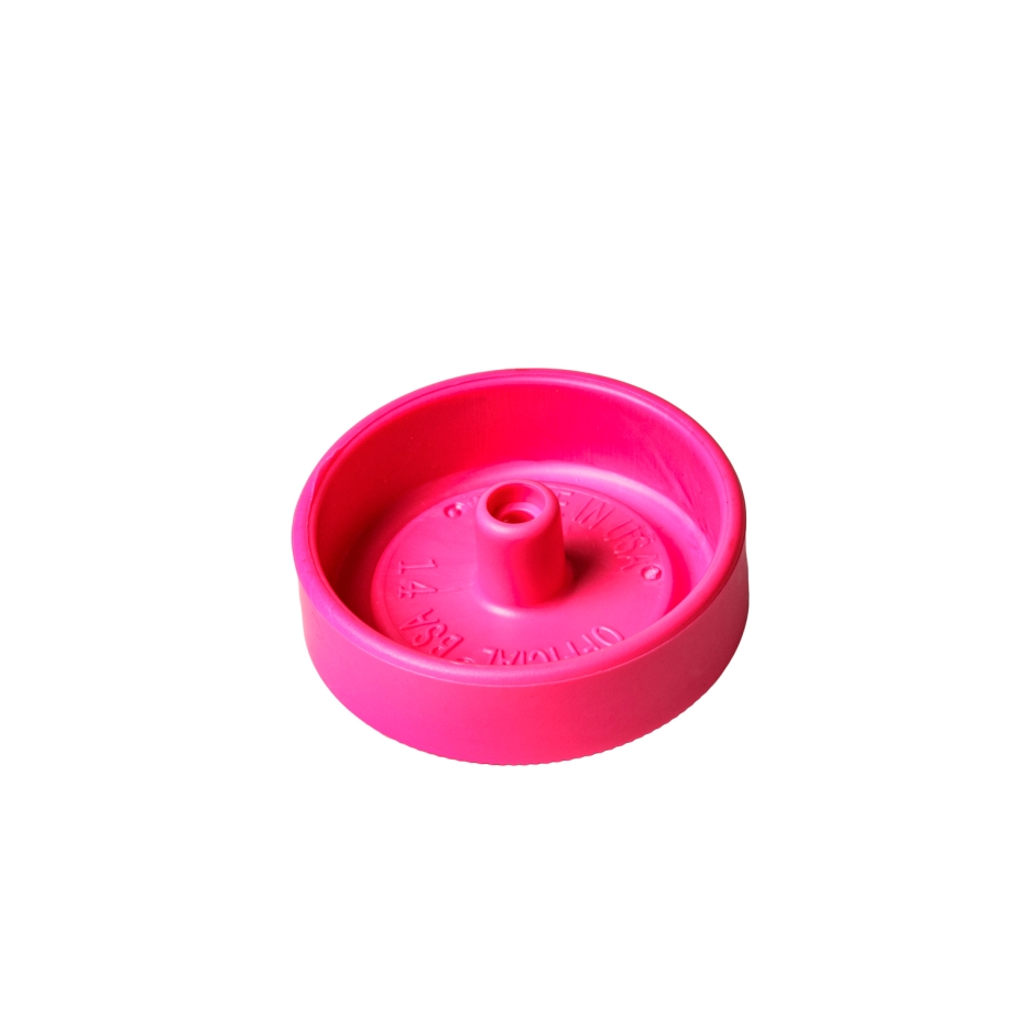 Pinewood Derby Glow-in-the-Dark Wheel and Axle Kit, Raving Pink