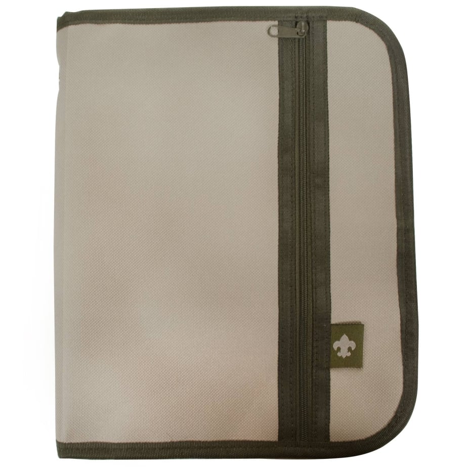Scouts BSA Handbook cover, zippered book cover for Scouts BSA handbook