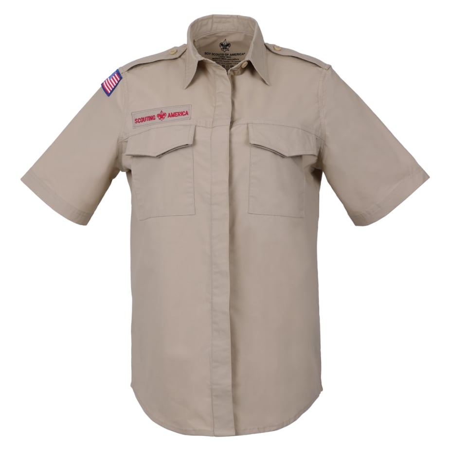 Scouts BSA Uniform Short Sleeve Shirt - Girls XS-XL