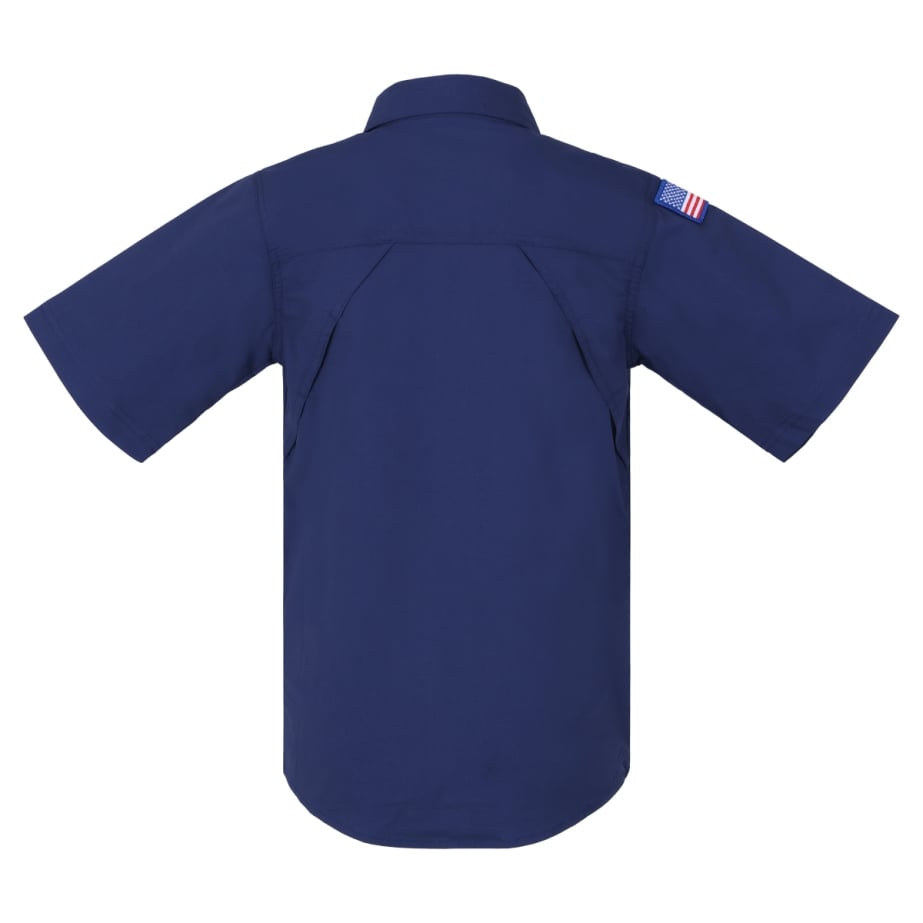 Cub Scout Short Sleeve Uniform Shirt, Navy Blue, Youth Sizes XS