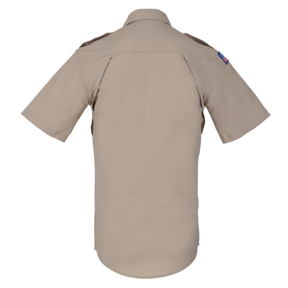 Scouts BSA Boys' Short Sleeve Uniform Shirt- Boys' XS-XL