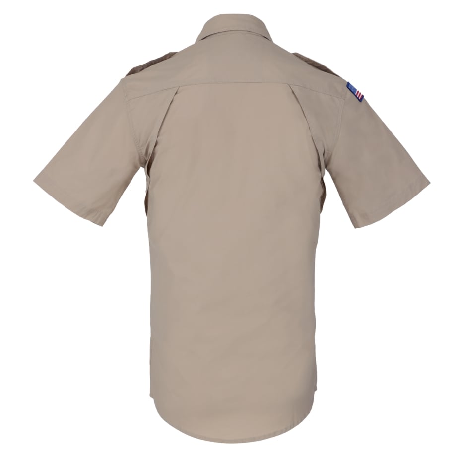 Scouts BSA Men's Uniform Shirt Short Sleeve Khaki (Made-to-Measure