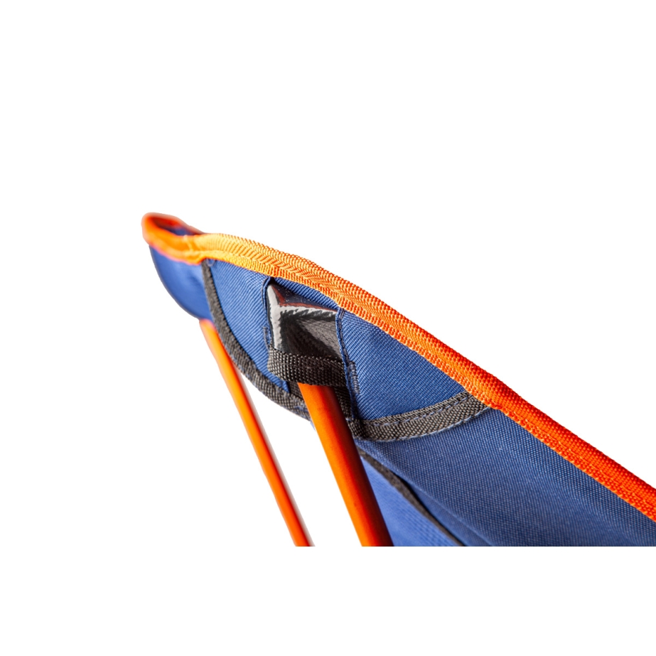 37 Degrees North Backpacking Chair, Blue/Orange - Portable