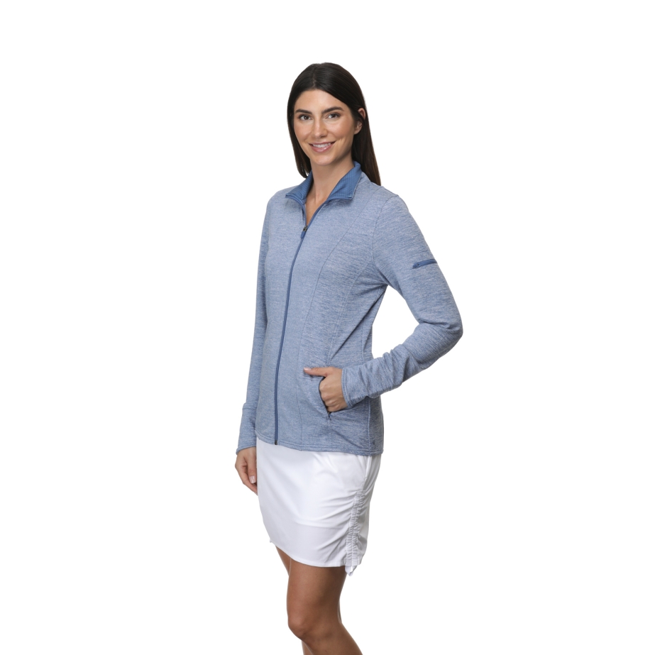 LizardHead Ladies Acadia Full Zip Jacket, Women's Adult XS - 2XL