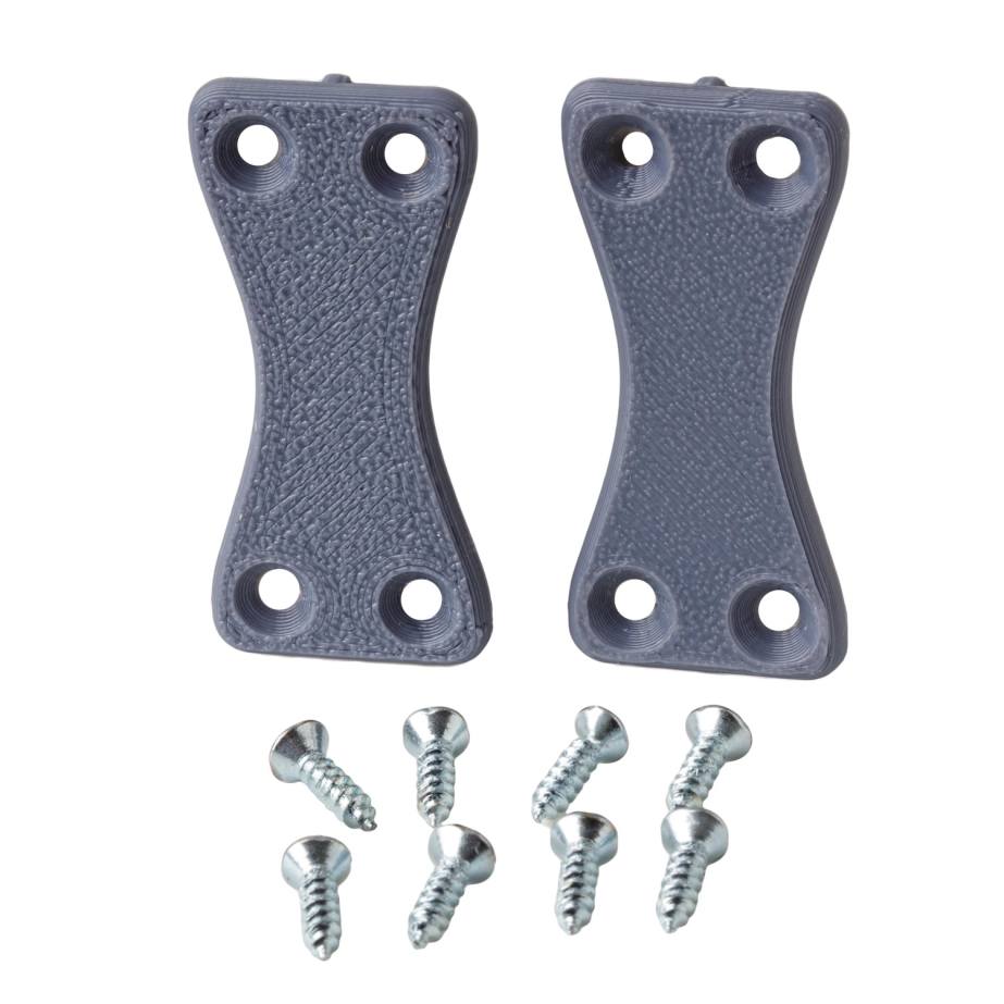Pinewood Derby Axle Guard, 2 Guards and 8 screws