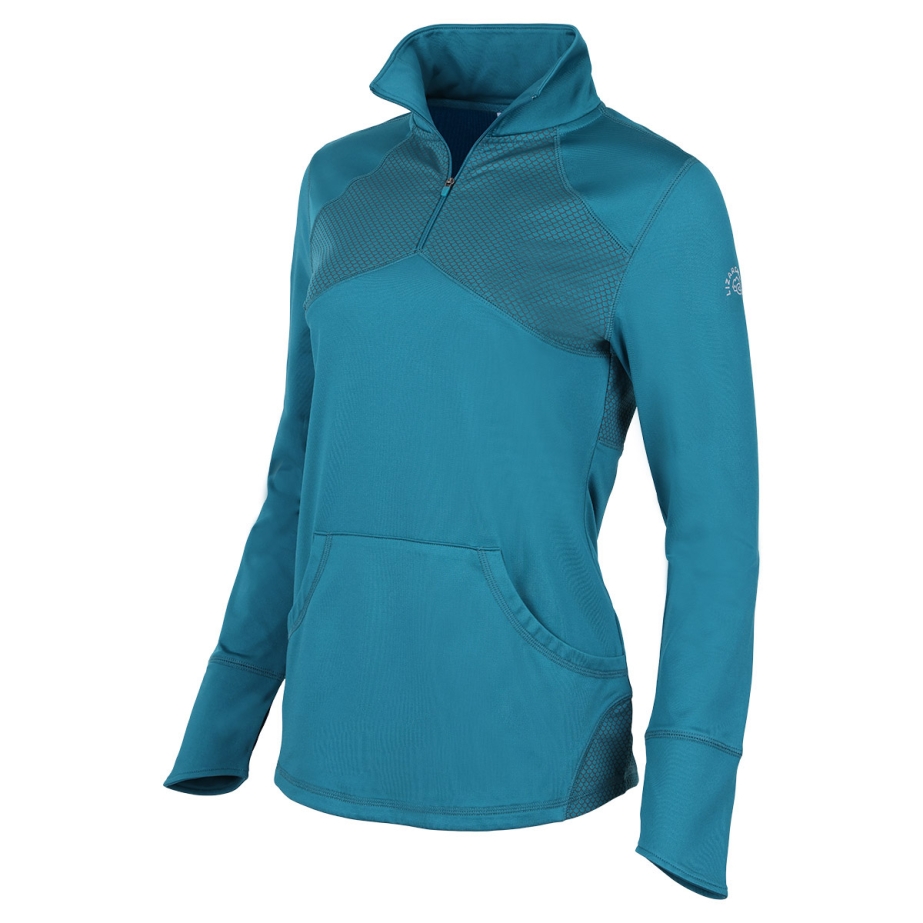LizardHead Olympic 1/4 Zip Pullover - Plum, Forest, Black - Ladies