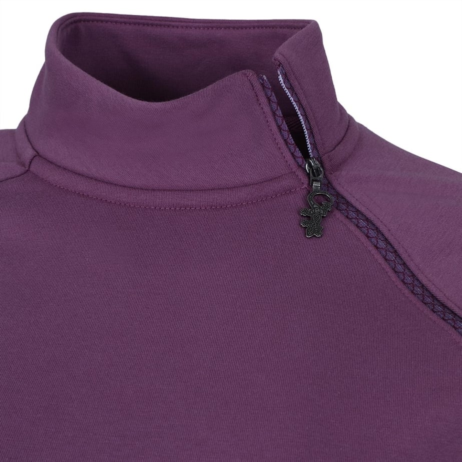 LizardHead Swag Pullover - Plum, Navy Blue, Heather Cream - Ladies