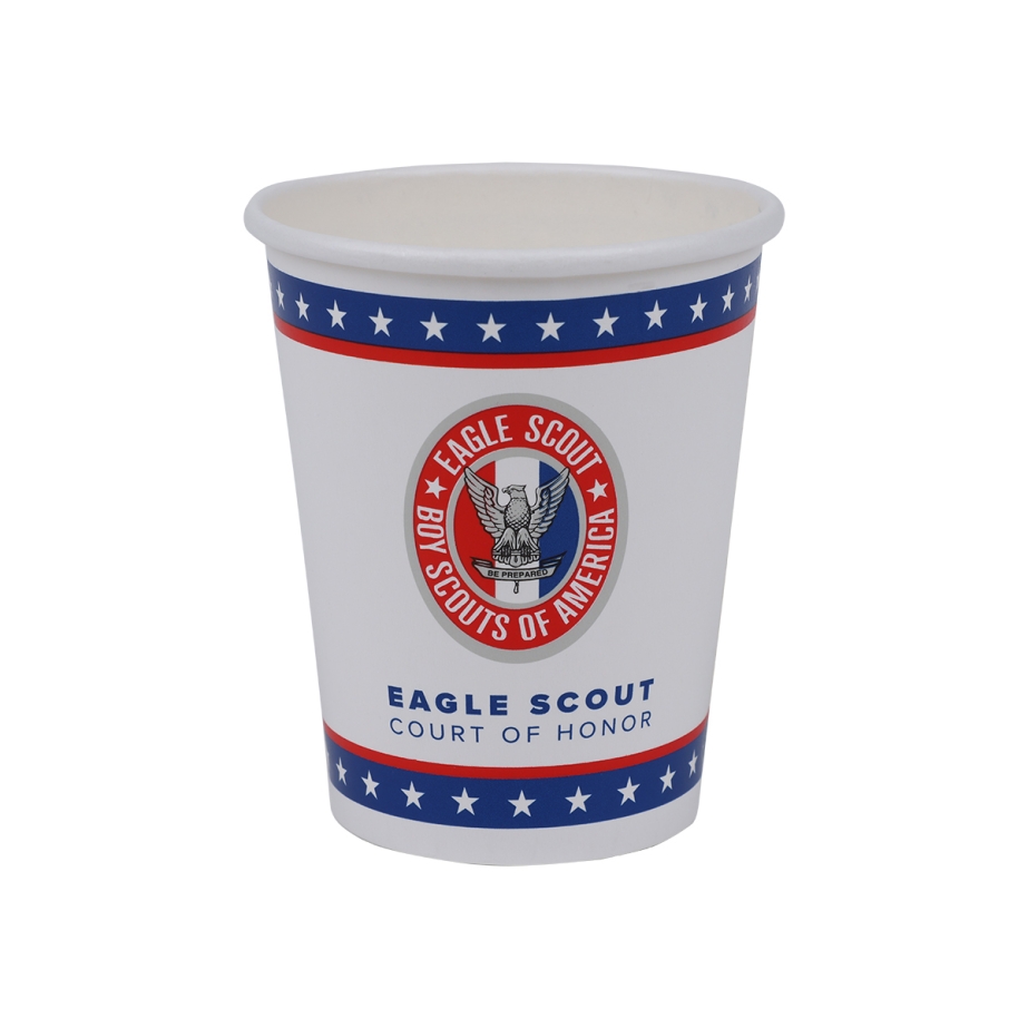 Eagle Scout Court of Honor Paper Disposable Cups, 50-Pack