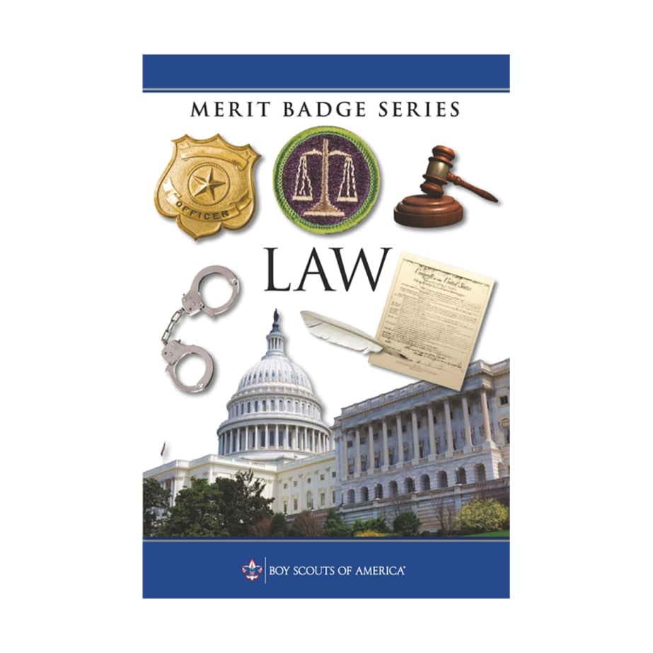 BSA Law Merit Badge Pamphlet