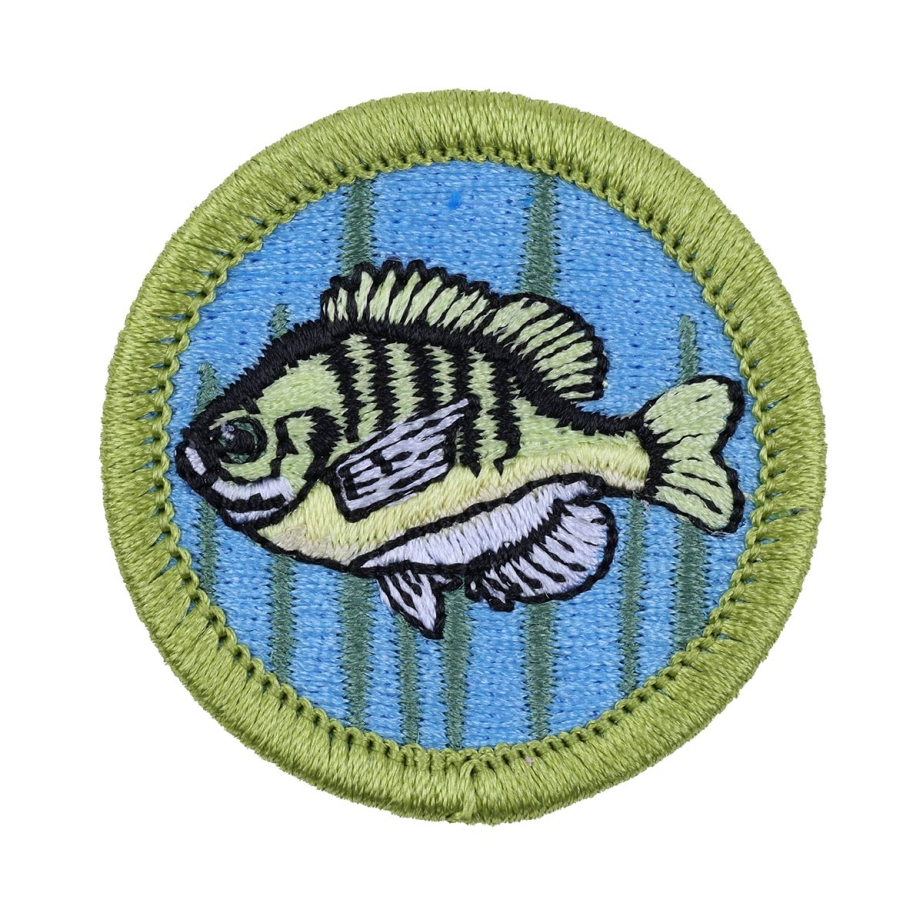 Fishing Merit Badge Emblem