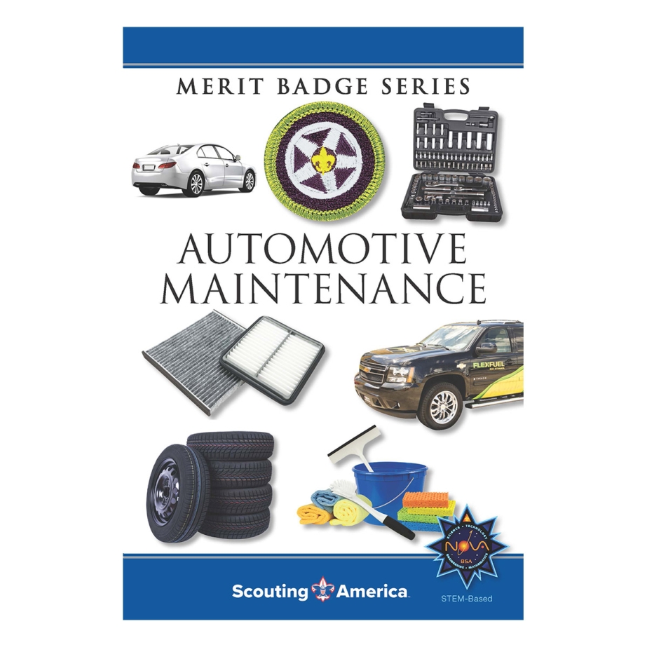 Automotive Maintenance Merit Badge Pamphlet