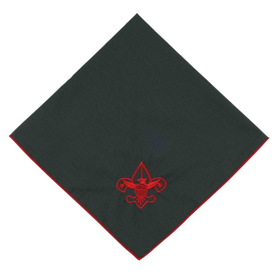 Scouting America Universal Emblem, Embroidered, Green/Red