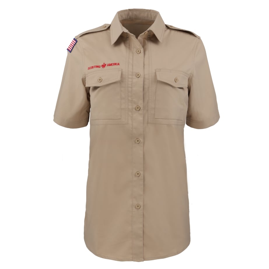 2025 Scouts BSA Ladies Uniform Performance Shirts