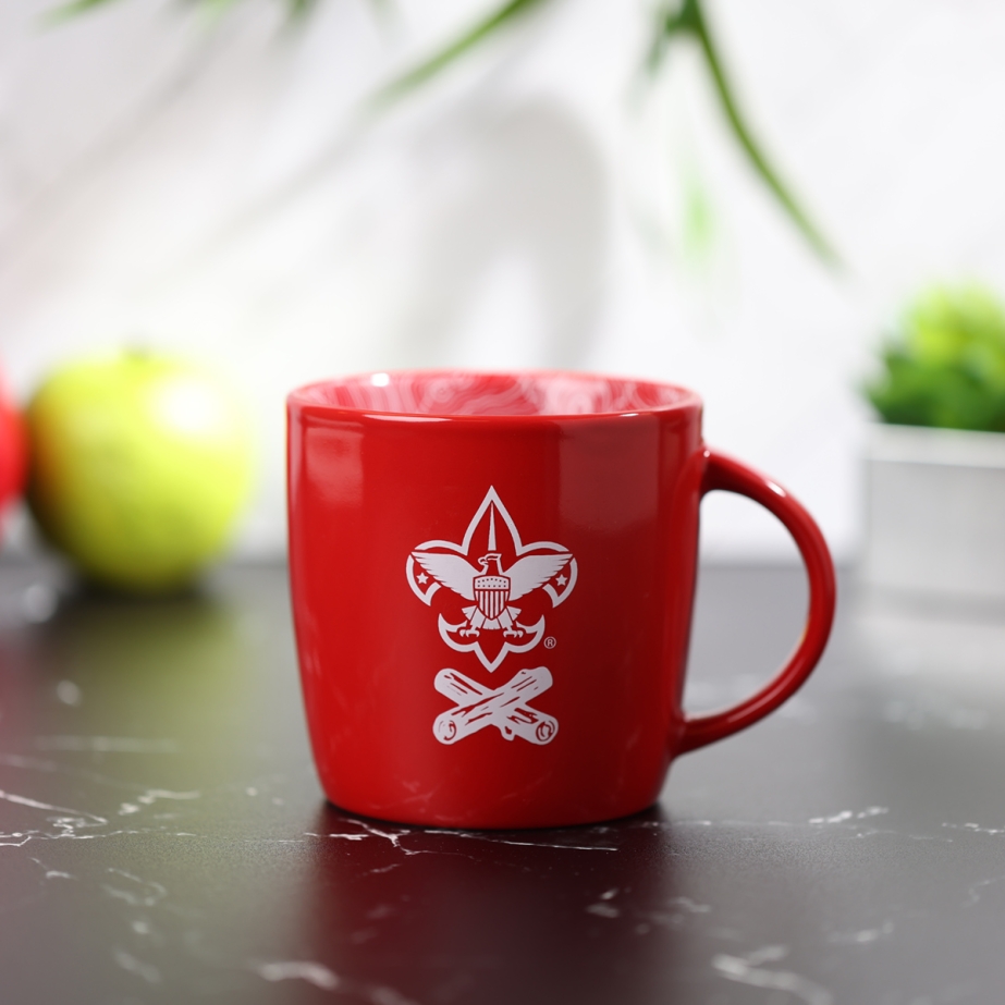 bakerbridge coffee cup BTaT- Coffee Mug Set, Set of 6, 14 oz(415ml), Coffee Cup Set, Ceramic –  Brew to a Tea main image 0