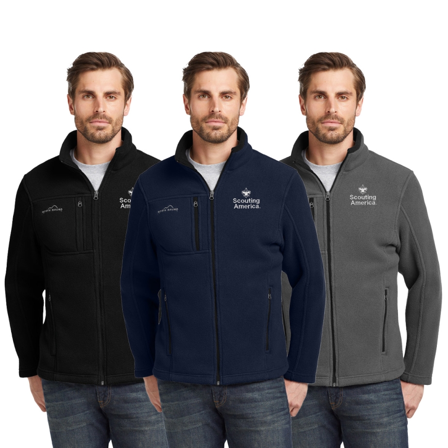 Scouting America Eddie Bauer Full Zip Fleece Jacket