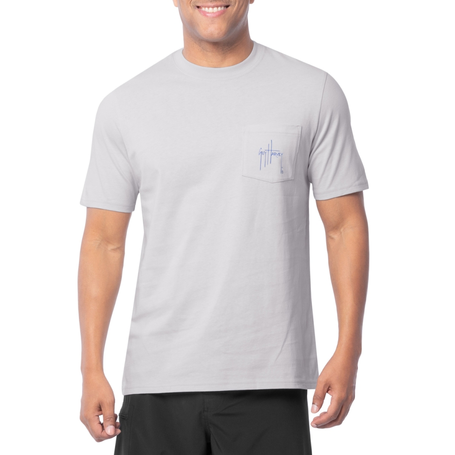 Guy Harvey The Bill Collector Short Sleeve Pocket Tee