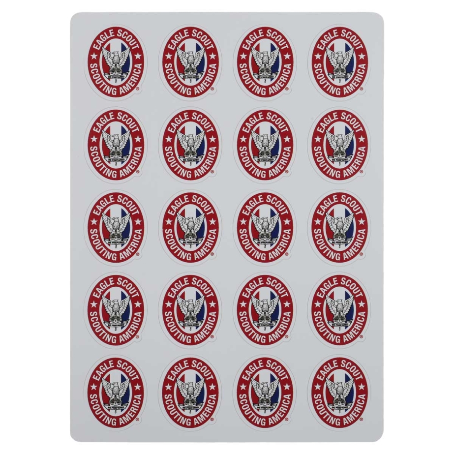 Eagle Scout Sticker Sheets
