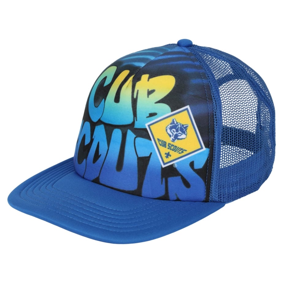 Cub Scouts Trucker Mesh Back Cap | Scout Shop Online