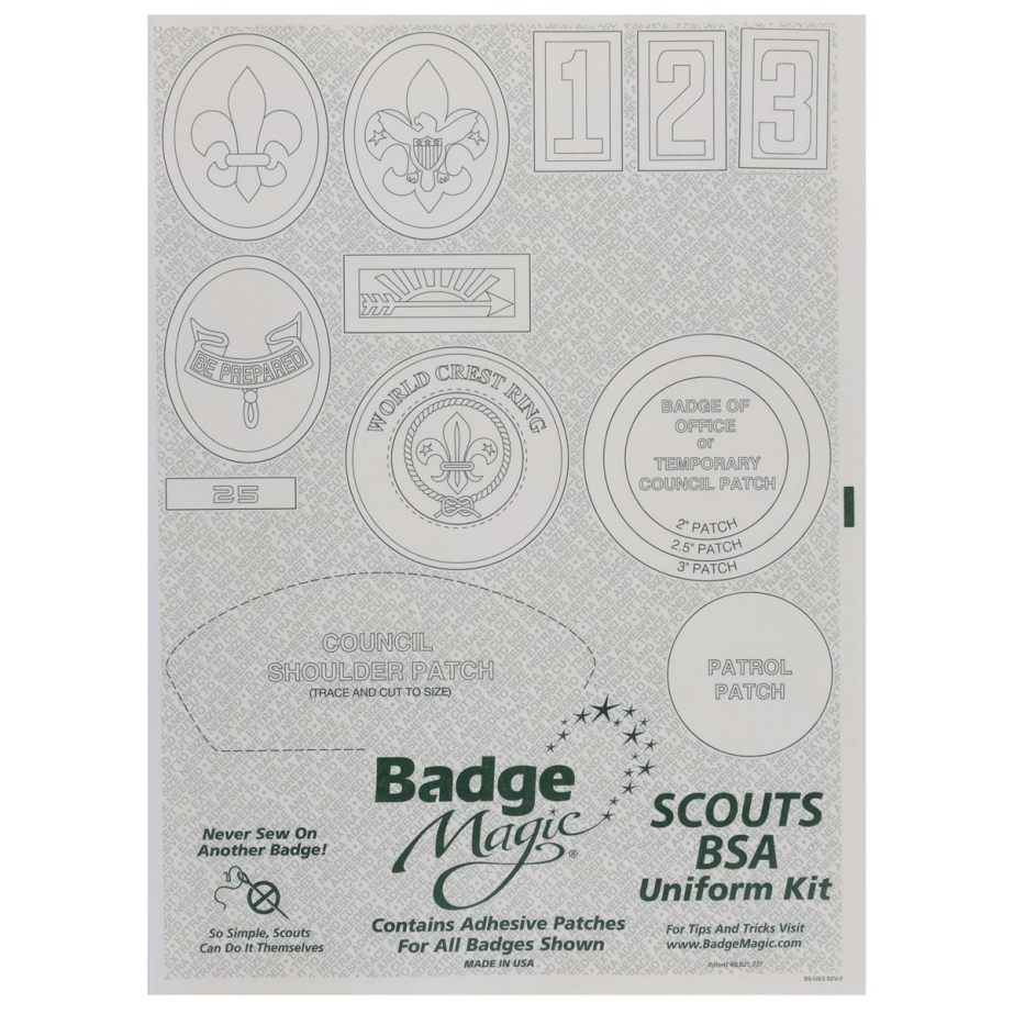 Scouts BSA Badge Magic Uniform Kit