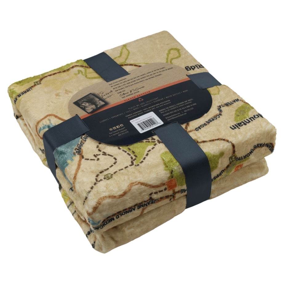 Scouting America The Summit Map Fleece Blanket