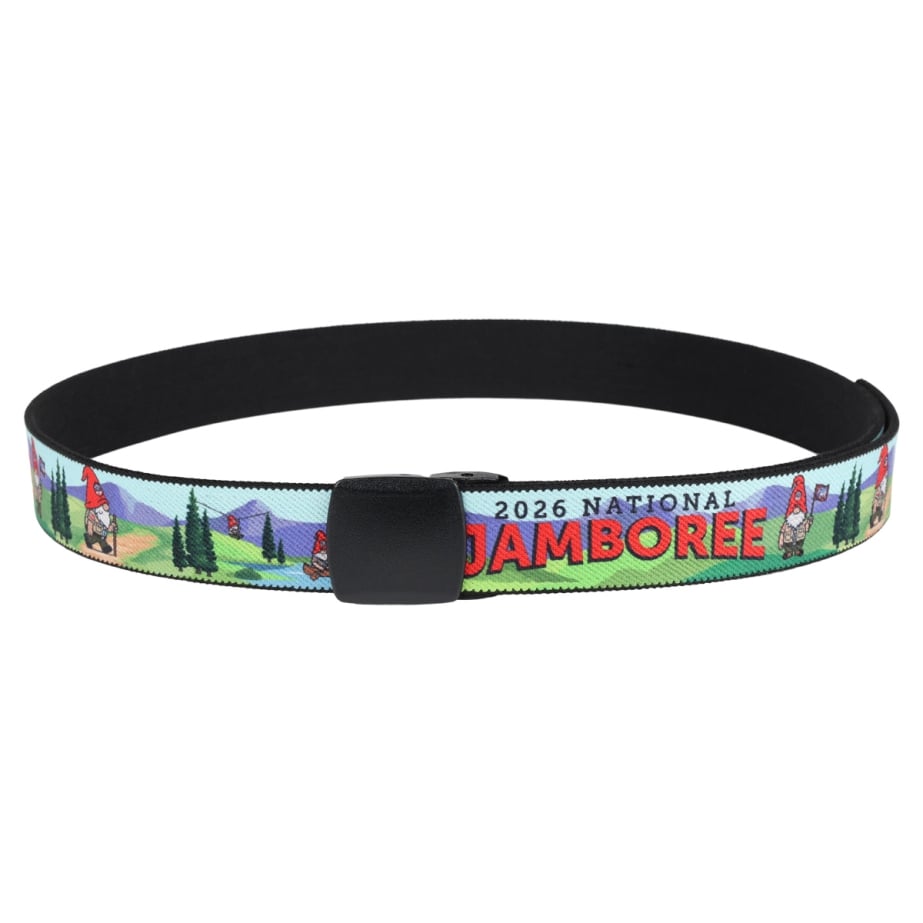 2026 National Jamboree Stretch Belt Gnome Edition