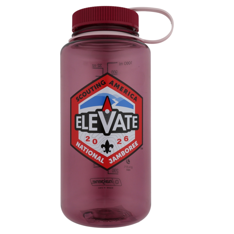 NJ26 Nalgene Wide Mouth Water Bottle, Cherry Blossom