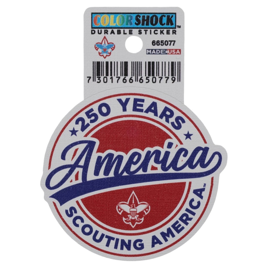 "America 250 Years Celebration Seal" Vinyl Sticker