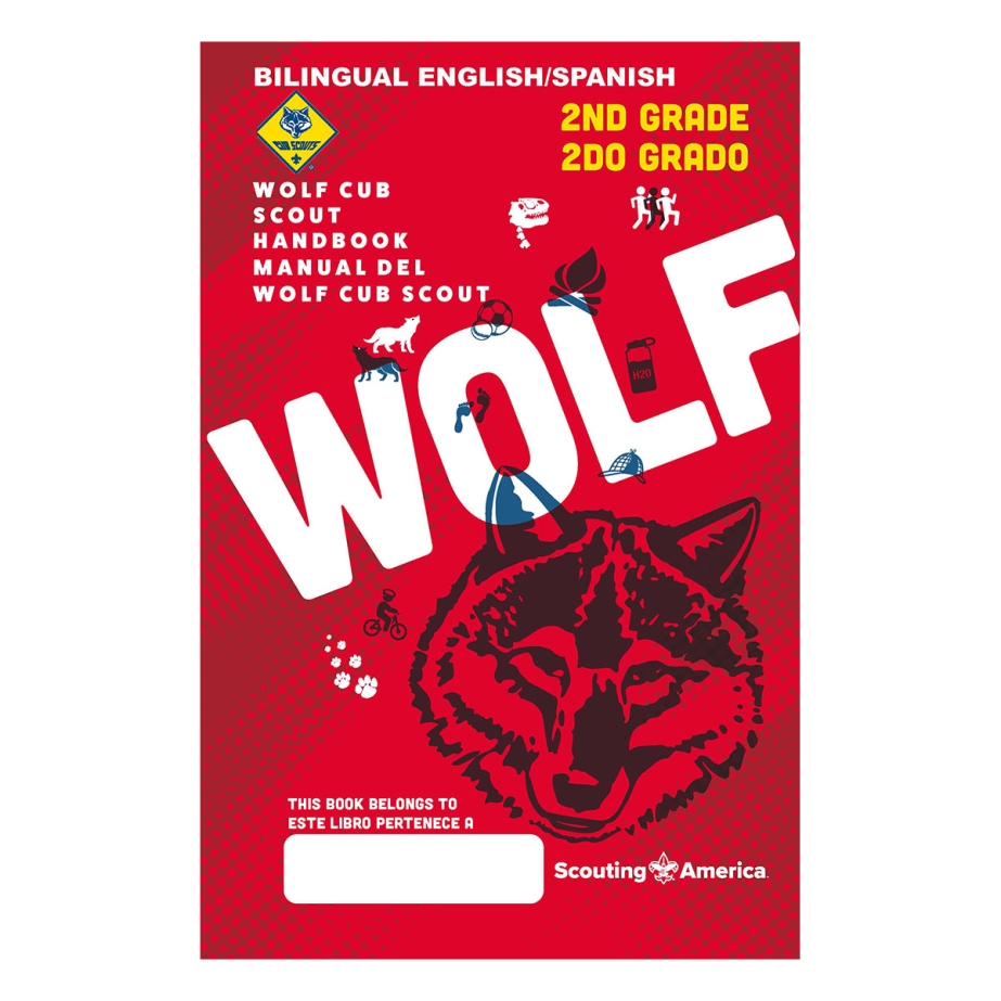 Cub Scout Wolf Handbook Bilingual English / Spanish