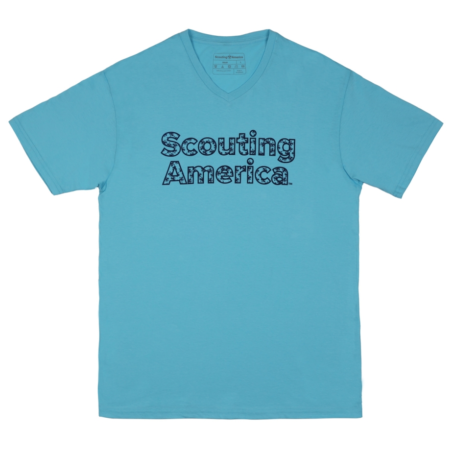 Scouting America Fleur-de-Lis V-Neck T-Shirt