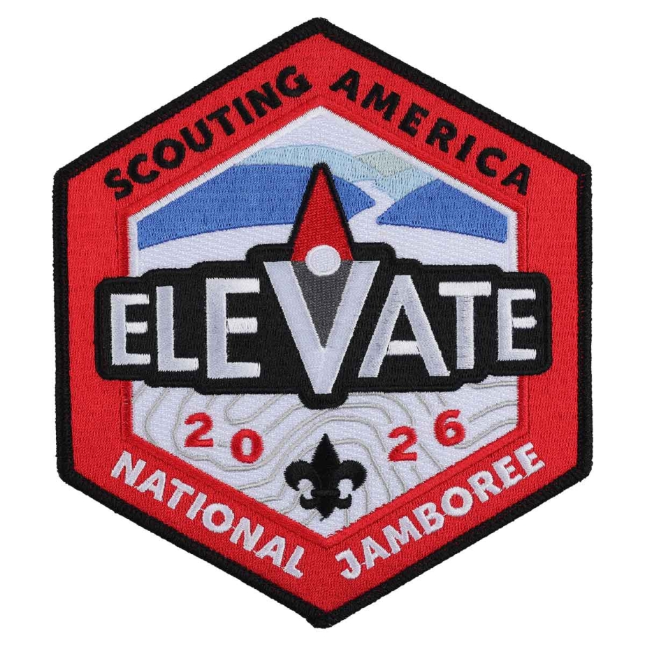 2026 National Jamboree Elevate Logo Jacket Patch