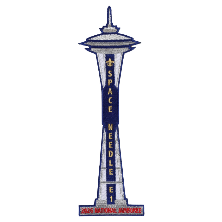 2026 National Jamboree Subcamp E1 Space Needle Staff Patch