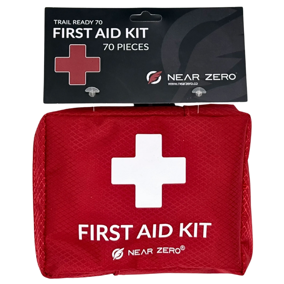 Near Zero Trail Ready First Aid Kit, 70 piece