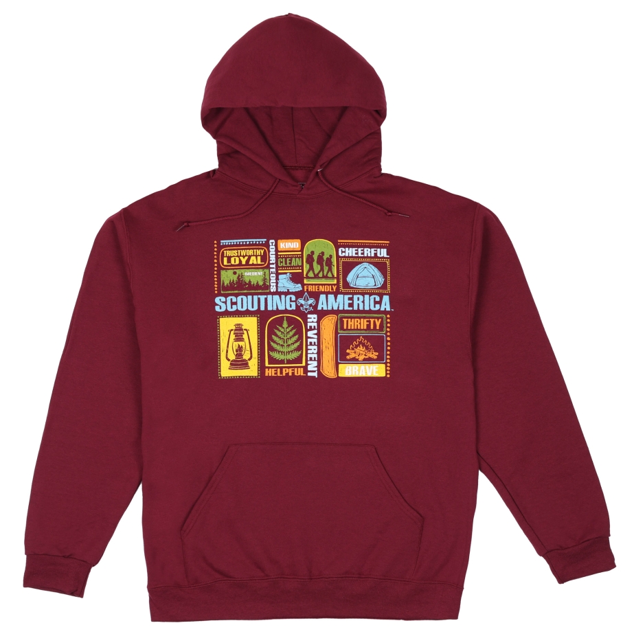 Scouting America Retro Scouting Oath Hoodie
