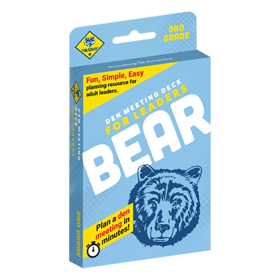 Bear Den Meeting Deck for Leaders