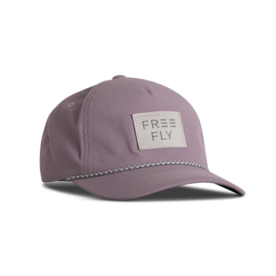 Free Fly Wave 5-Panel Hat, Canyon Clay/Stone Blue/Purple Sage | 37°N